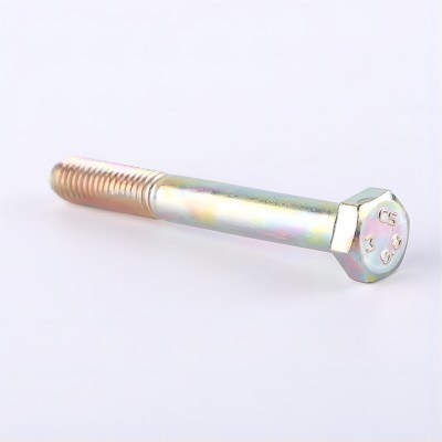 Bolt M8×65 GB5782 Grade 8.8 Zinc-Iridescent
